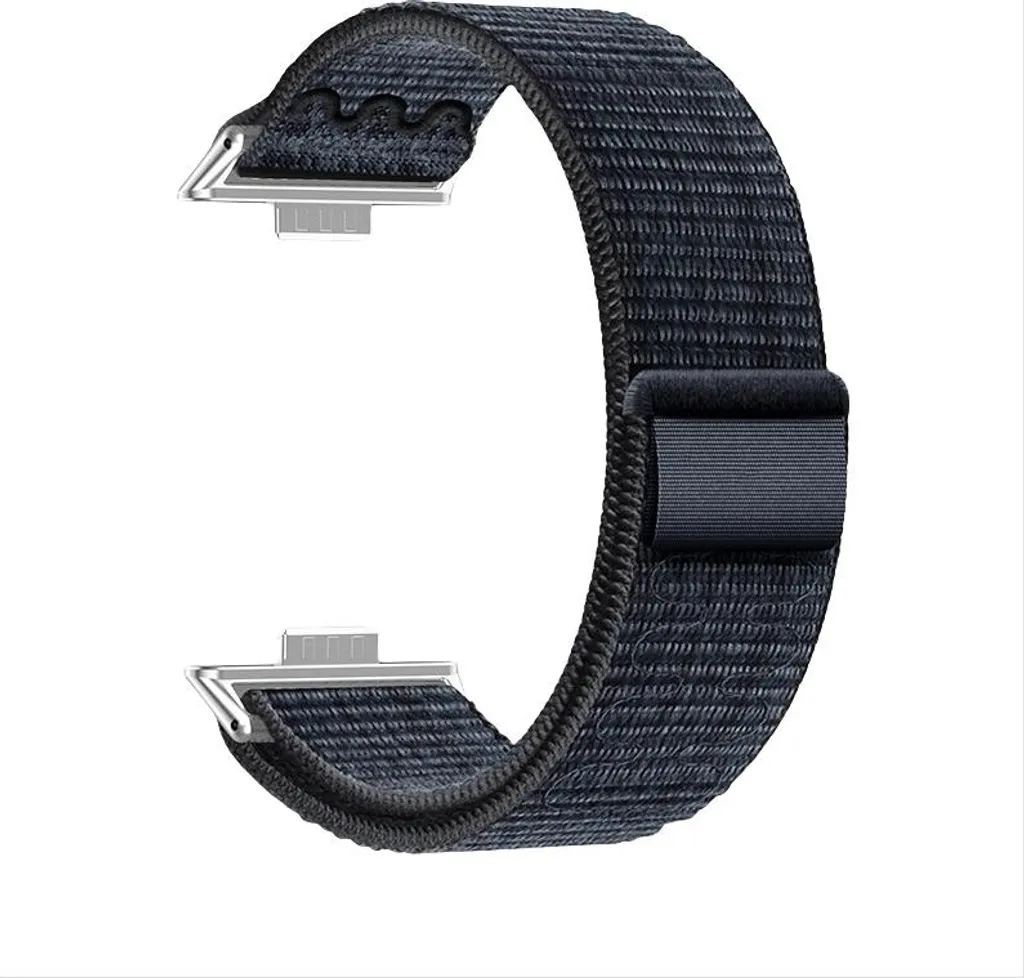 Cinturino Sportivo Nylon Huawei Watch Fit 4 Pro Blu Navy | INF Traspirante