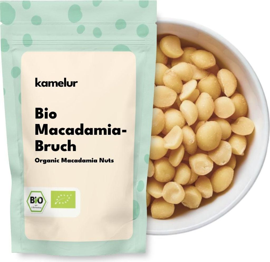 Kamelur® Bio Macadamia Bruch 1kg Produktbild 