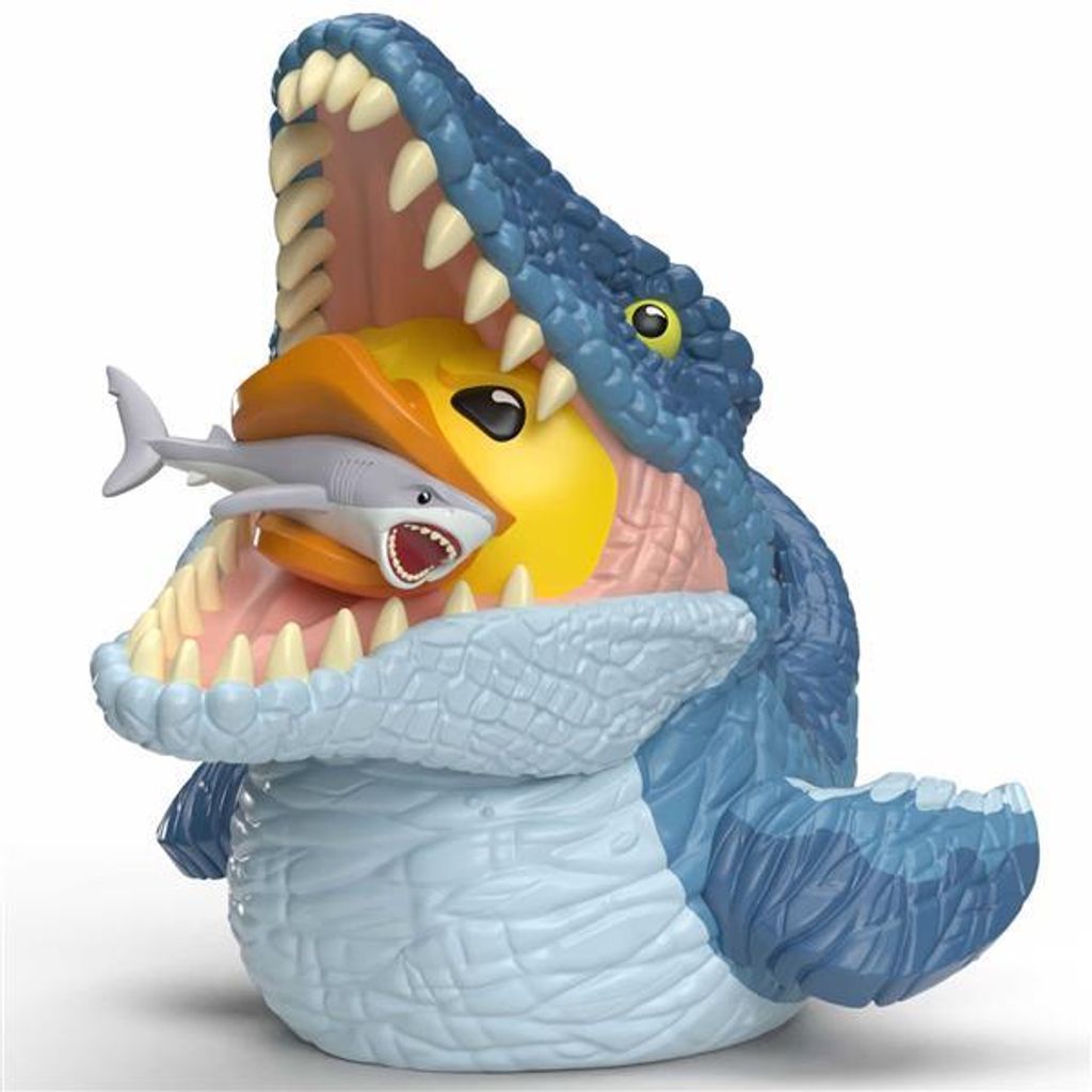 TUBBZ Badeente Jurassic World Mosasaurus XXL-Edition Vinyl 25 cm