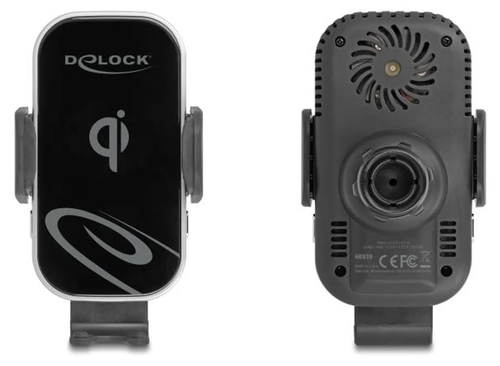 Évitez la Surchauffe avec ce Support Chargeur Voiture Induction Delock Qi - 12