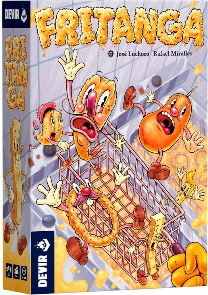 Devir Fritanga Brettspiel Orange Kinder Orange One Size