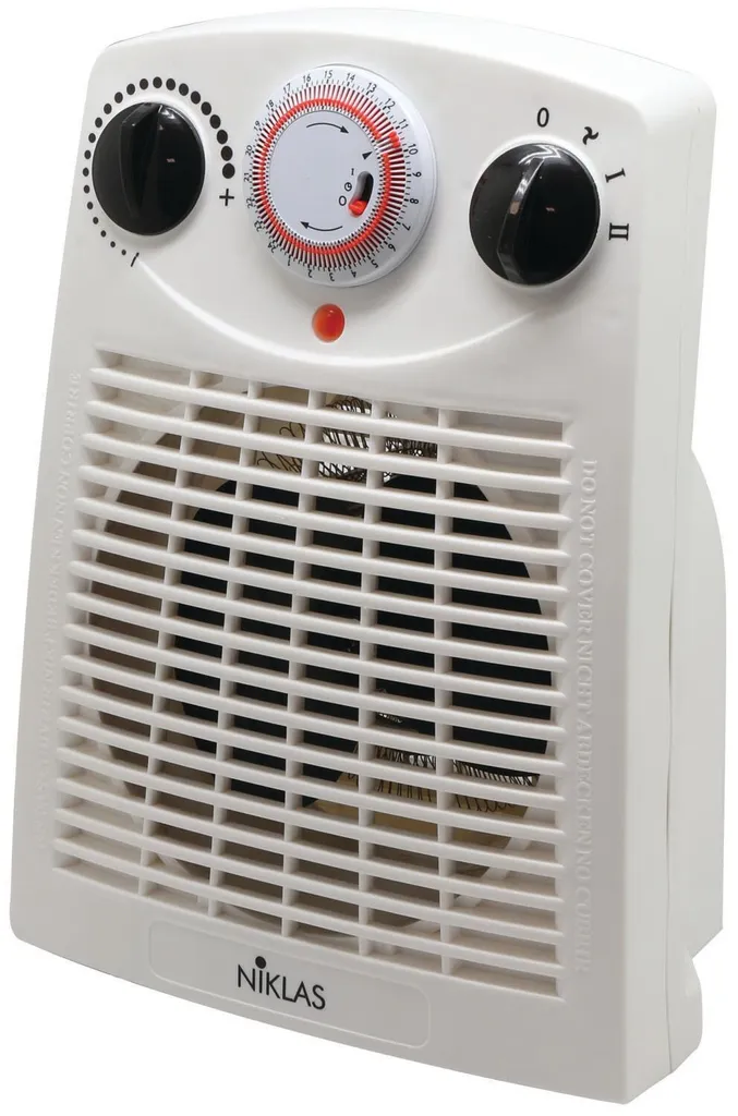 Dites adieu au froid avec ce radiateur soufflant vertical 2000W minuterie