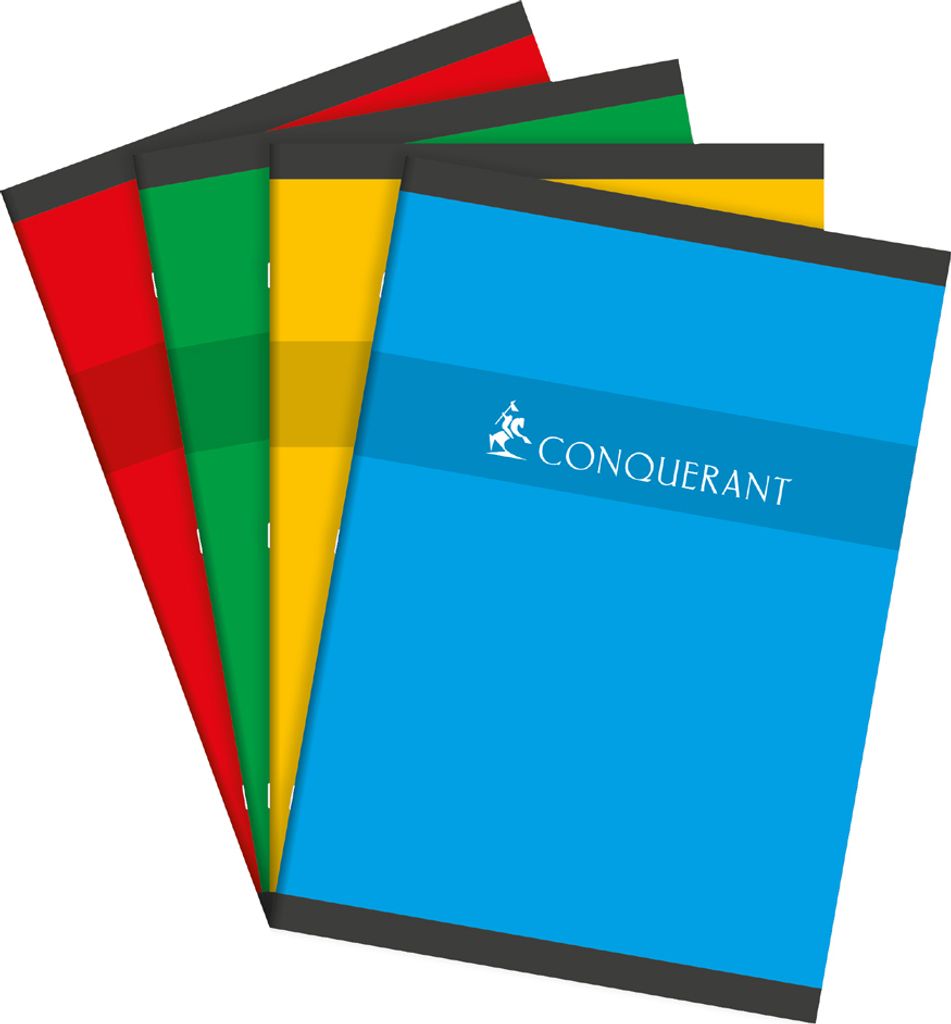 CONQUERANT SEPT Heft DIN A4 Seyès 48 Blatt