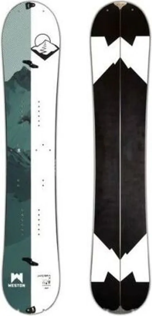 Splitboard Weston Switchback 22/23 Vert 164 cm pour Backcountry Pro