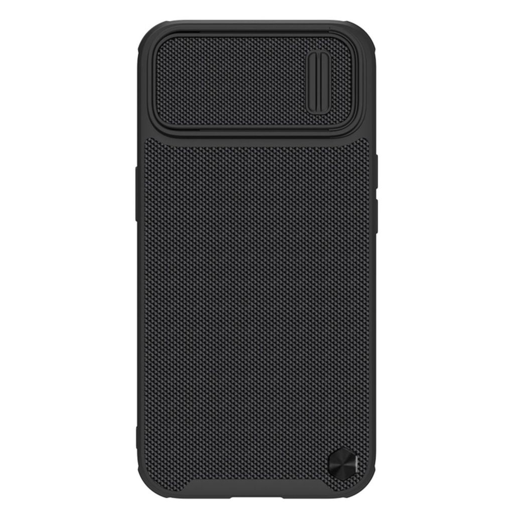 Nillkin Textured S Case iPhone 14 Pro Max Hülle mit Kameraschutz Schwarz