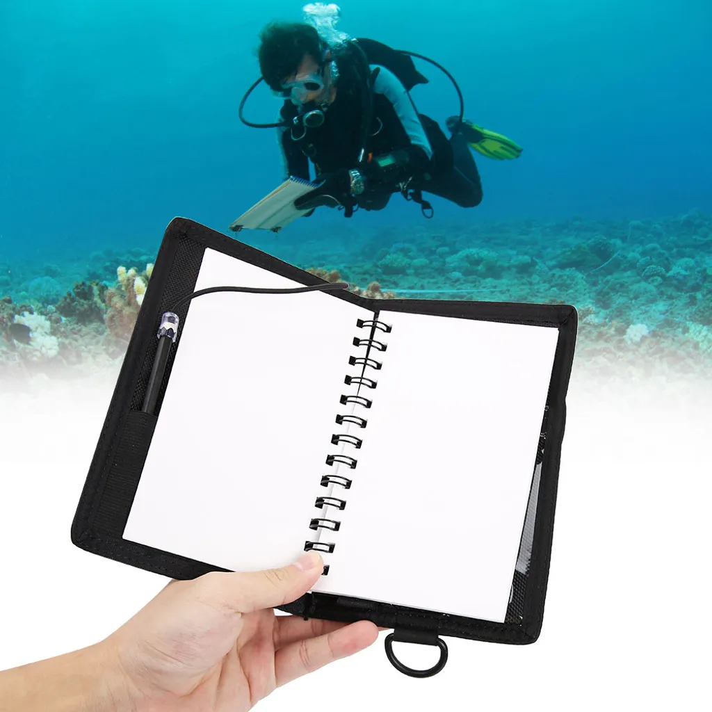 Carnet de plongée étanche waterproof avec crayon graphite pour plongeur - 5
