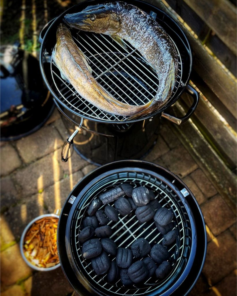 BBQ-Toro Räuchertonne Oak Ø 47 cm | Räucherofen BBQ Smoker Produktbild 2
