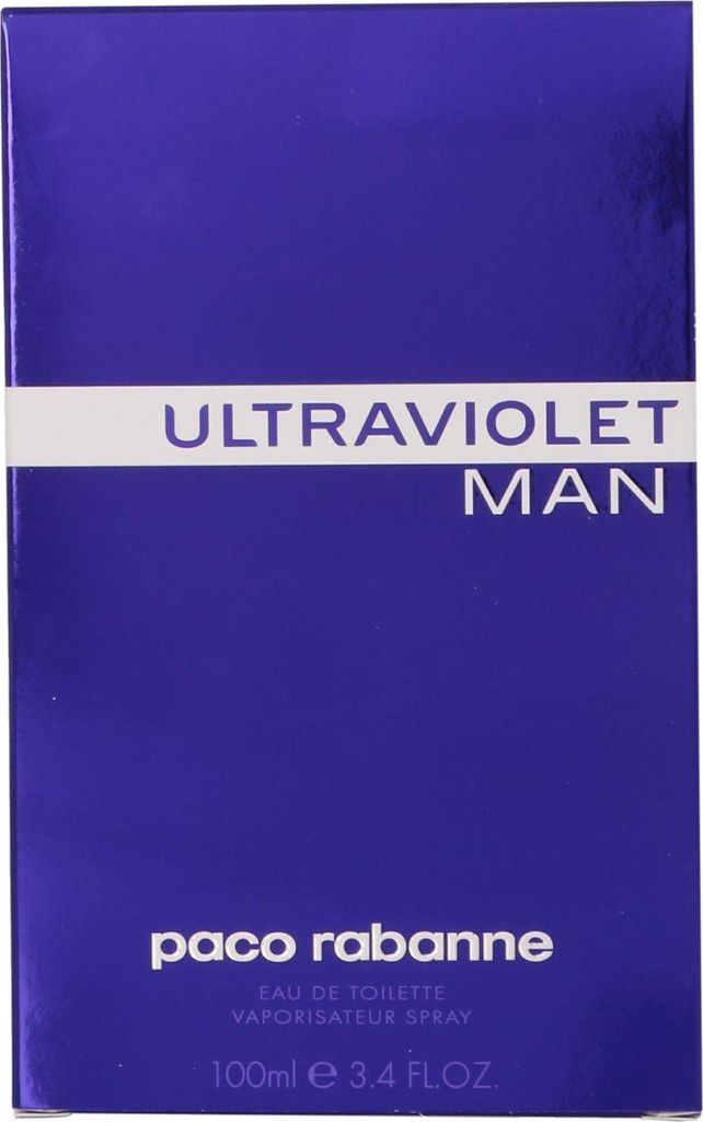 Paco Rabanne Ultraviolet Eau de Toilette da uomo 100 ml Immagine del prodotto 