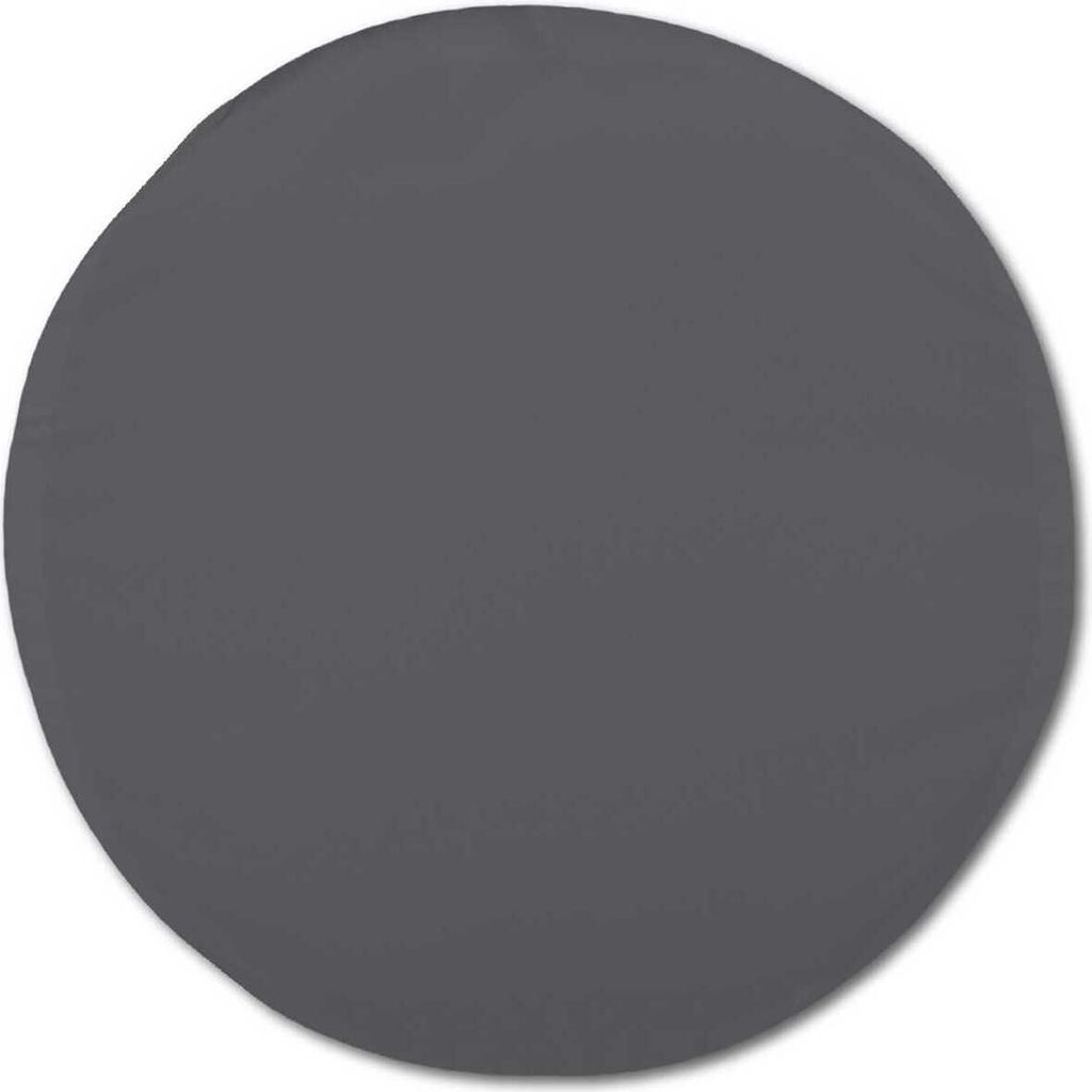 Kissenhülle Ellen, Maße: Ø 50 cm, Farbe: Anthrazit