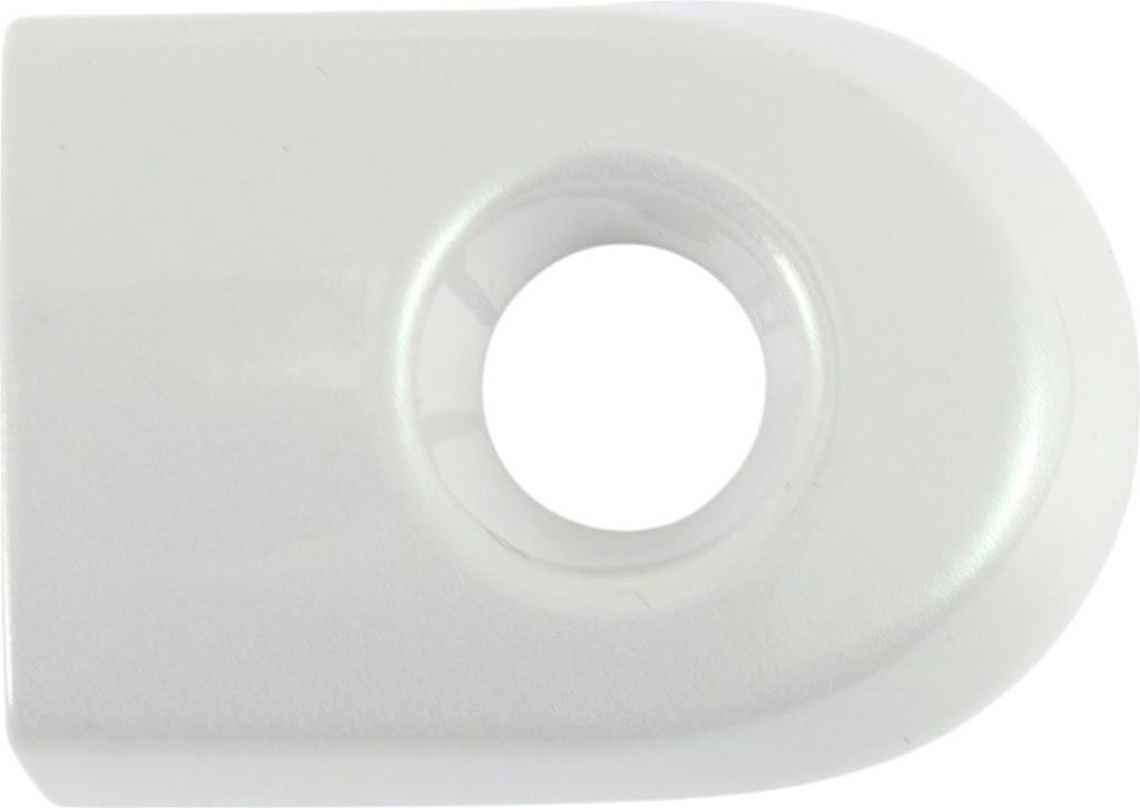 1 Stk. Außentürgriffabdeckung für Nissan Versa 2007-2012 Türgriffabdeckung Nr.80644EL11A Weißes ABS