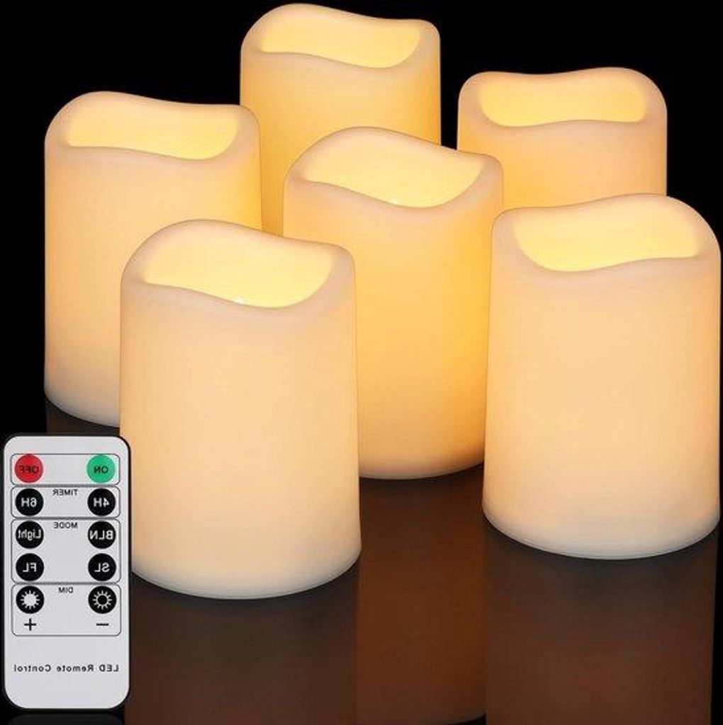 Vodotěsná LED světla pro venkovní použití – 6 kusů s Obrázek produktu 