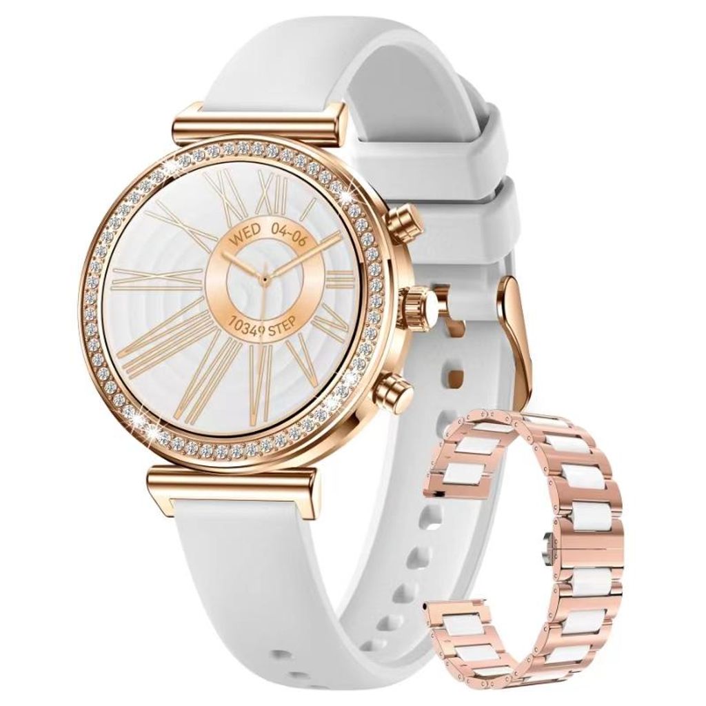 2026 Smartwatch Damen mit Blutdruckmessung, EKG, Produktbild 