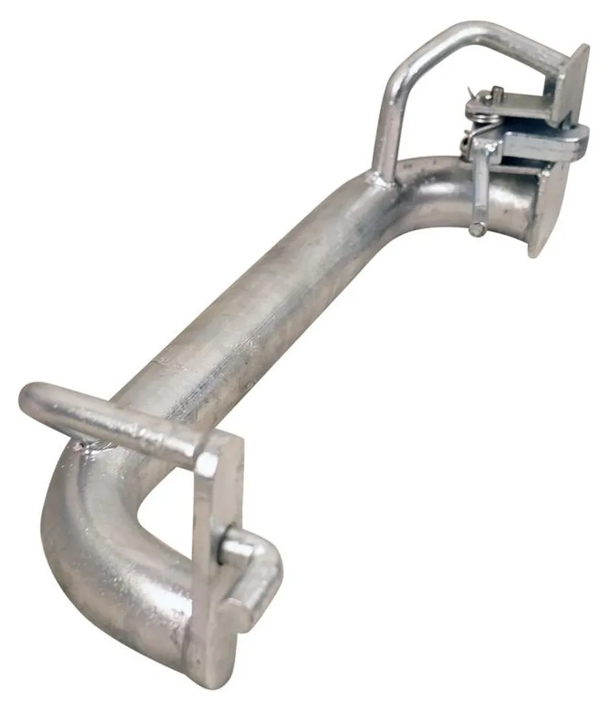 Étrier de maintien 466,5 mm en acier renforcé - Modèle droit rigide