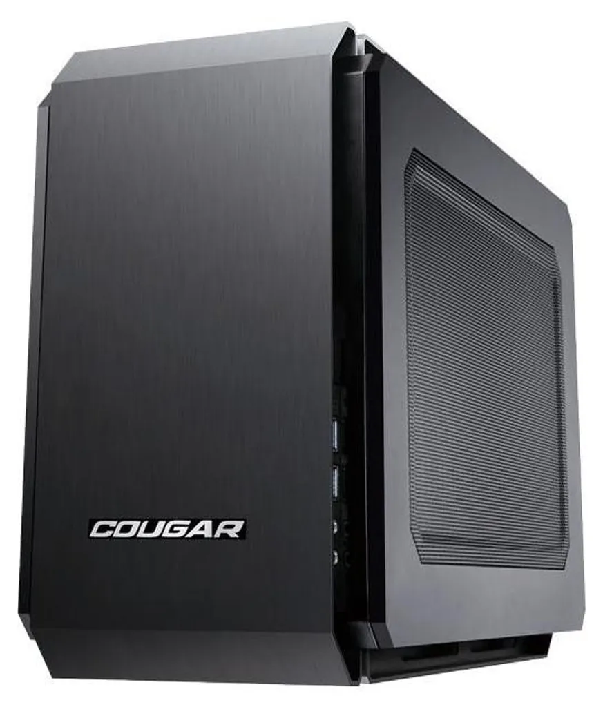 COUGAR QBX Boîtier PC Gamer Compact avec Refroidissement Liquide Supporté - 4
