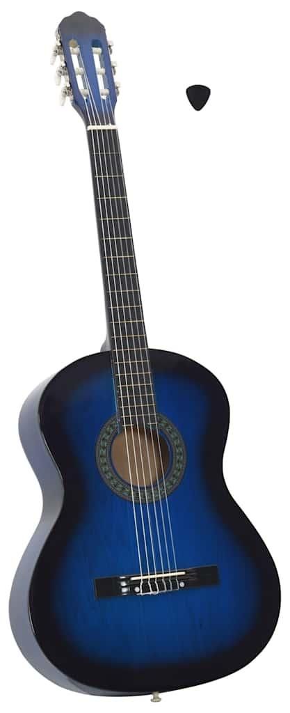 vidaXL Guitare classique pour débutants bleu 4/4 39" Image du produit 