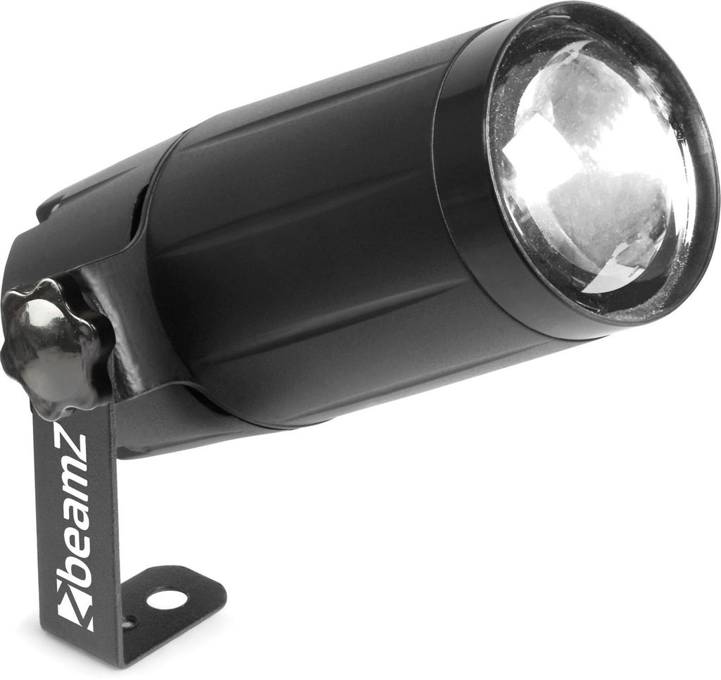 BeamZ PS6WB, Schwarz, LED, 1 Lampen, 6 W, Weiß, 10° Produktbild 