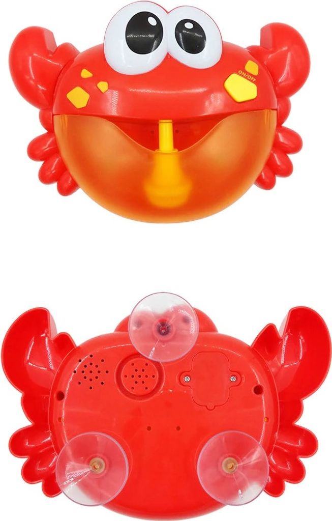 Crabe jouet de bain moussant générateur de bulles Image du produit 
