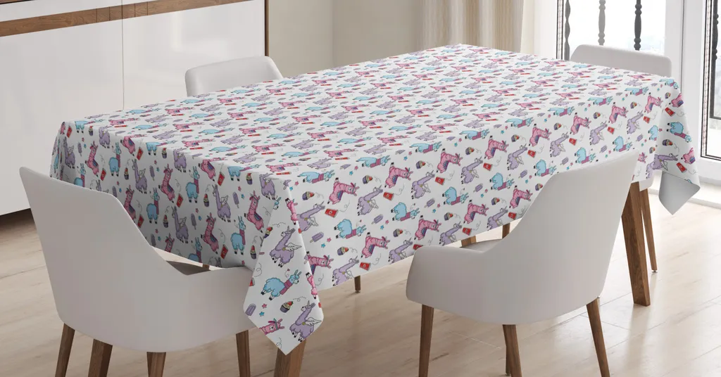 Recensione Tovaglia ABAKUHAUS 140x200: Tessuto Satin e Stampa HD
