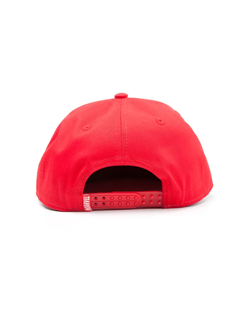 Casquette Snapback Deadpool Visage Brodé - Accessoire Marvel Officiel - 3