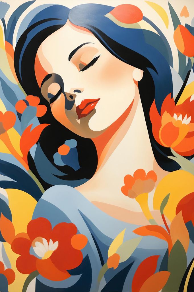Plakat 20x30cm Innere Schönheit
