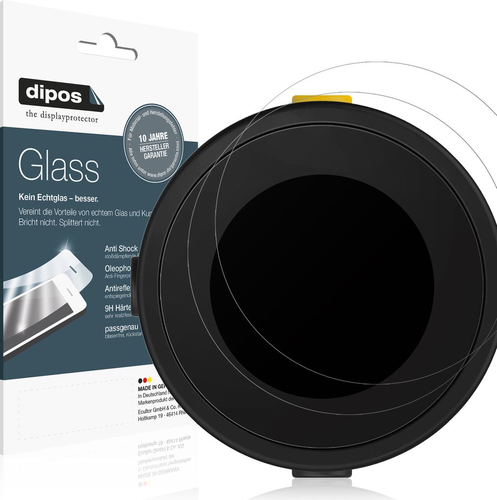 2x Schutzfolie für Beeline Moto matt - Anti-Shock 9H Folie dipos Glass Kunststoffglas
