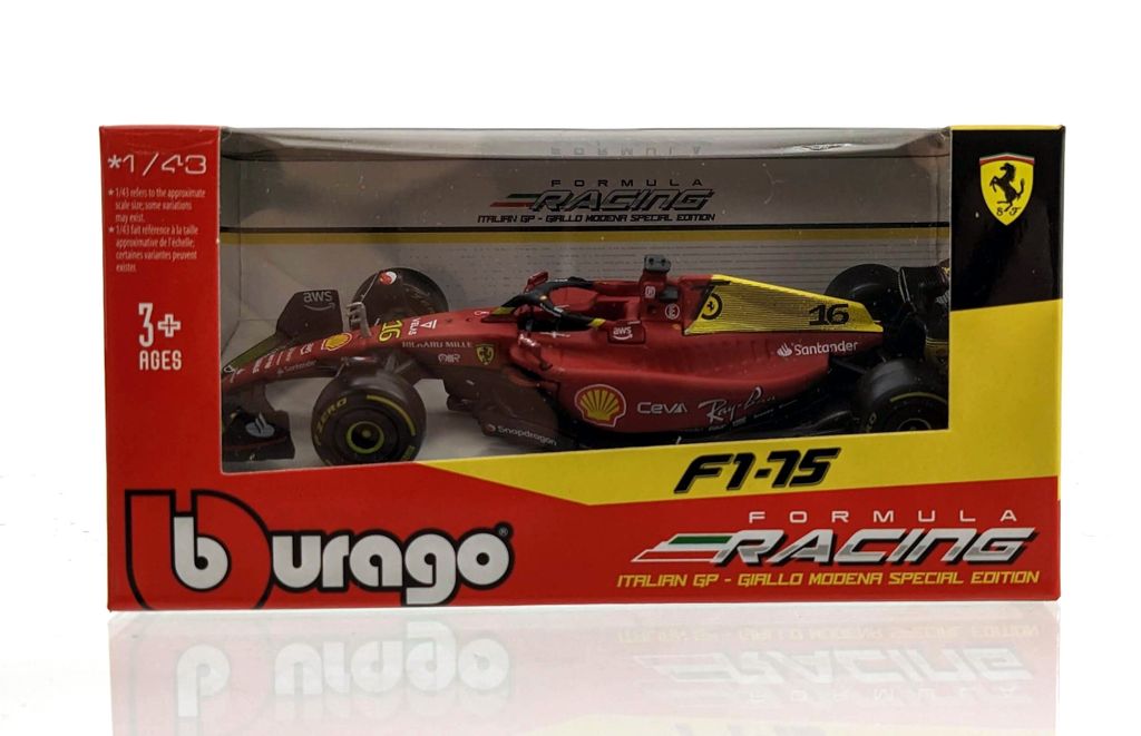 Bburago 18-36832 - Modellauto - Ferrari F1-75 Leclerc #16 Produktbild 4