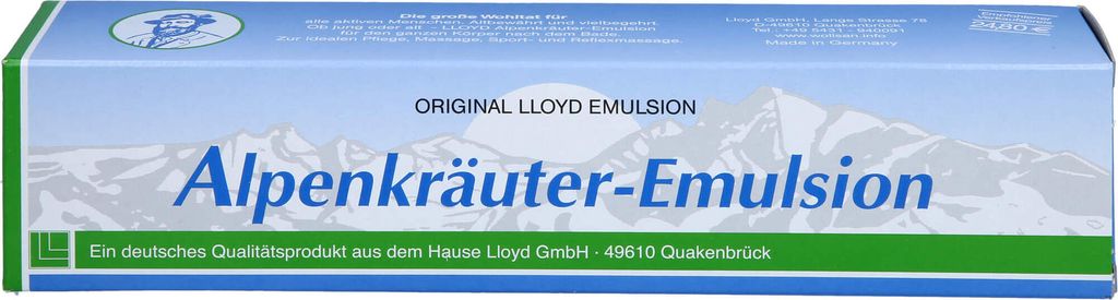 Schmieds Cremen Und Socken - Alpenkräuter Emulsion 200ml