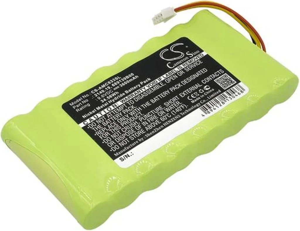 Batterie Amc 3945 correction panne d'autonomie et perte de charge