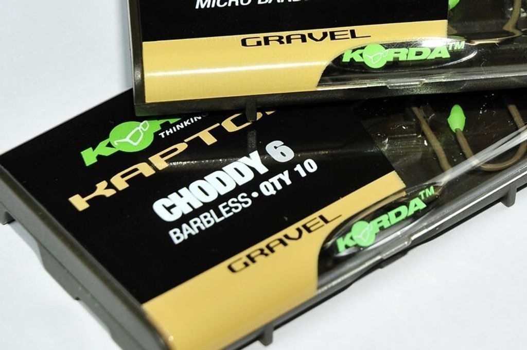 Korda Kaptor Choddy (B) Karpfenhaken, Größe:10, Farbe:Grün