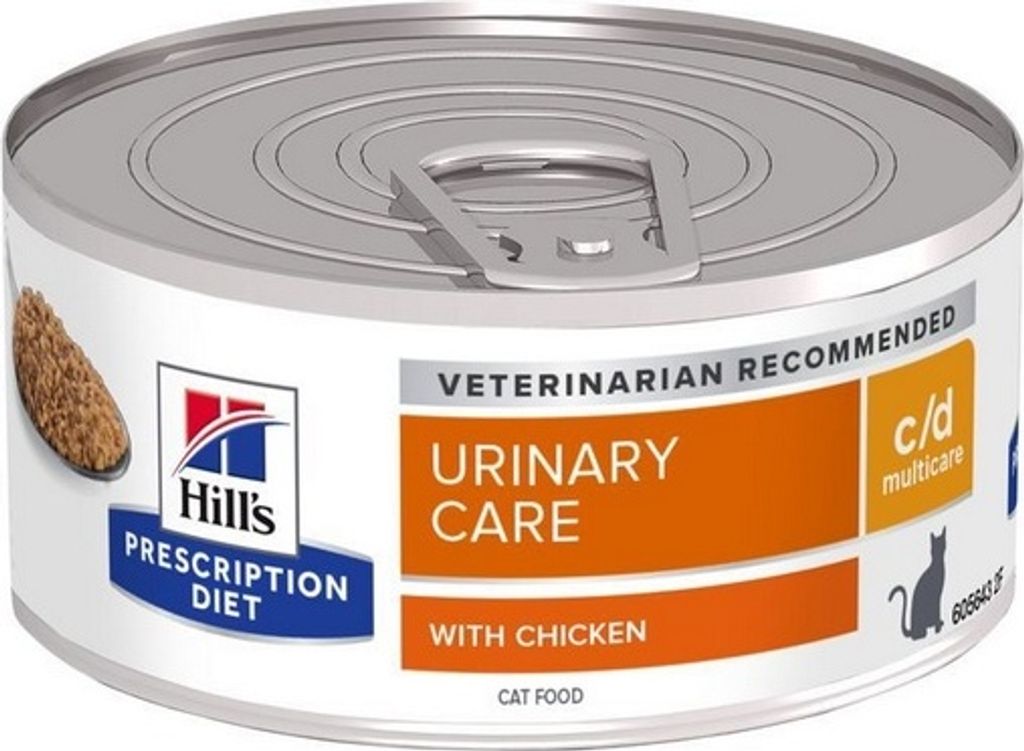Hill's PRESCRIPTION DIET c/d, Dorosły, Kurczak, 156 g Zdjęcie produktu 