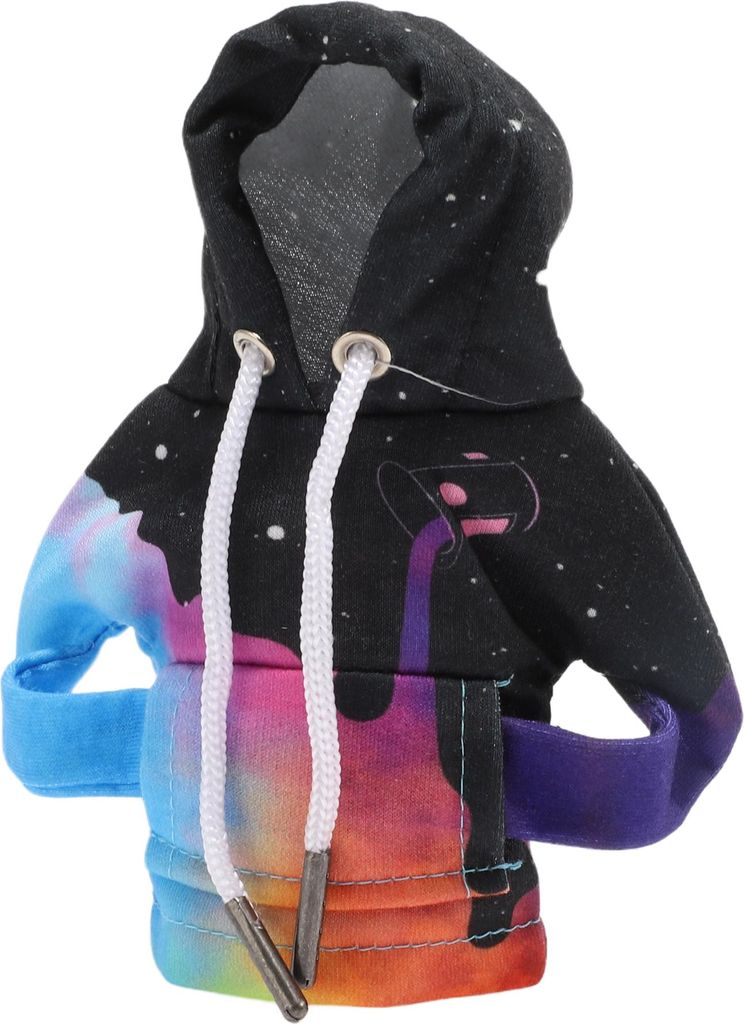 Universaler Schaltknaufbezug mit Sternenhimmel-Muster, Schaltknauf-Hoodie für Auto Wohnmobil SUV Stoff Blau Schwarz