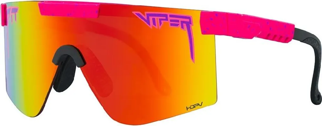 Pit Viper The Radical Wide Polarized - Stile Anni '90 Rainbow HDPV
