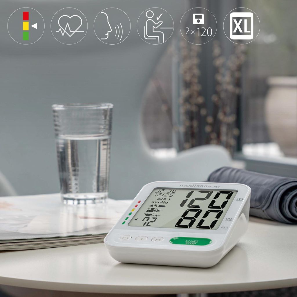 Medisana BU 586, Przedramię, Automatyczny, Biały, LCD, 2 Zdjęcie produktu 