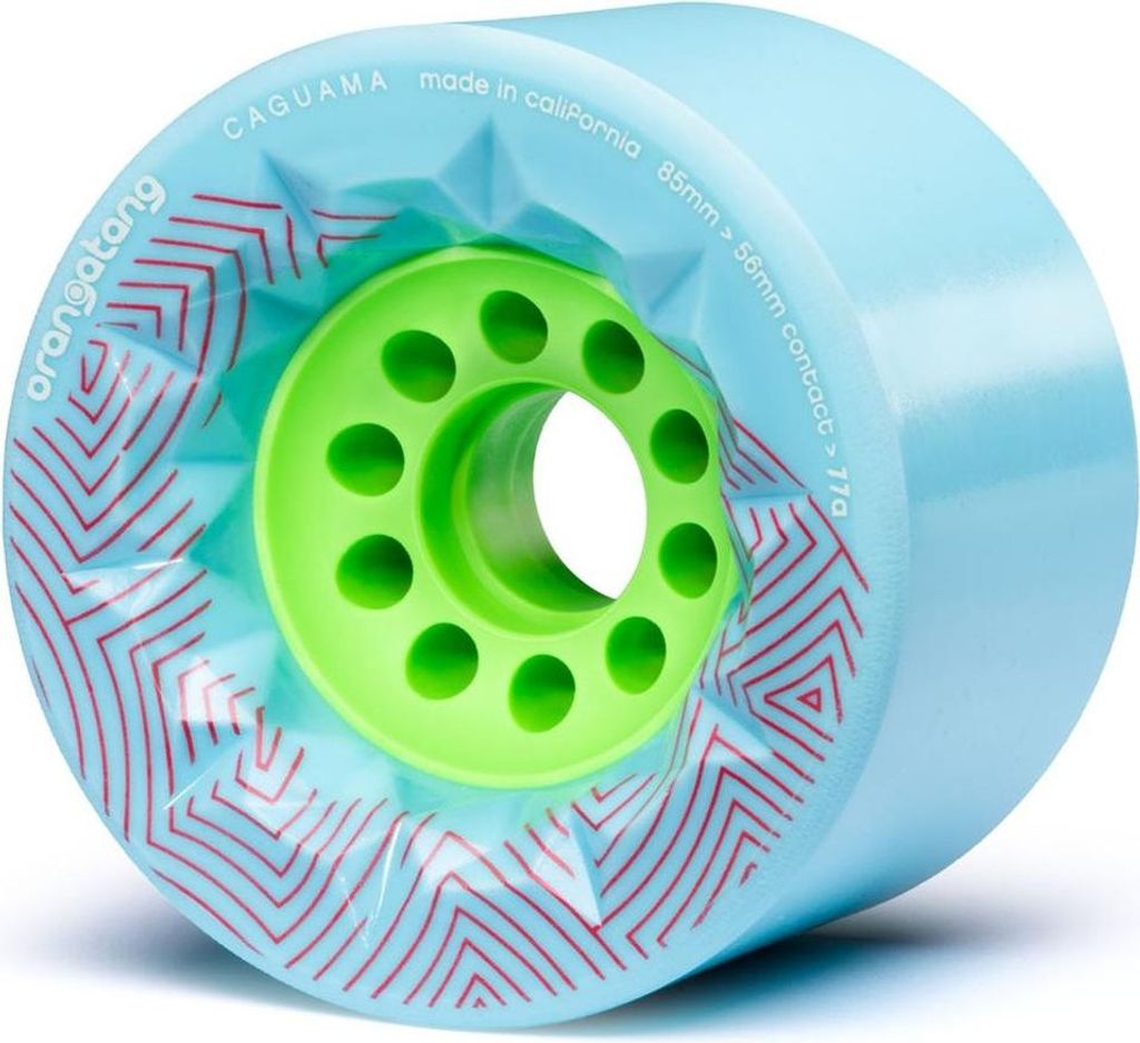 Roues Skateboard - Sk8 - Caguama - 85 mm - Bleu - Image du produit 