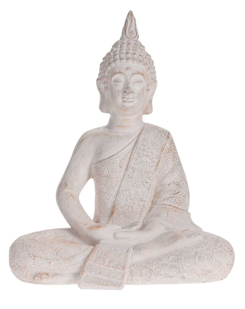 ProGarden Sitzender Buddha Dekoration 29,5x17x37 cm