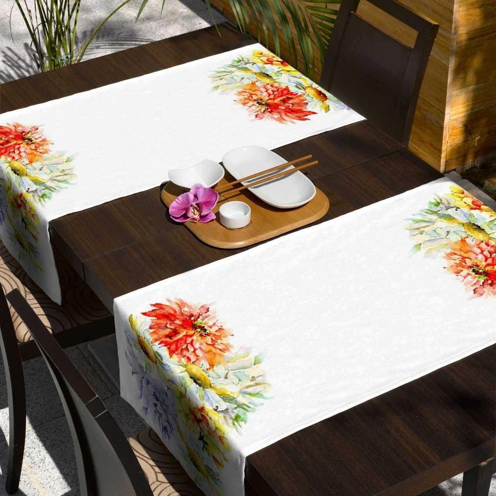 etérea Halb Panama Tischläufer Baumwolle 40x140 cm