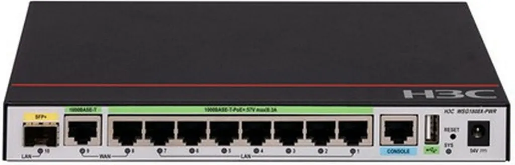H3C WSG1808X-PWR Amplificateur WLAN Haute Performance pour Entreprise