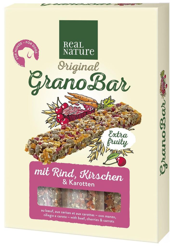 REAL NATURE Grano Bar Riegel 4 Stück, 100 g