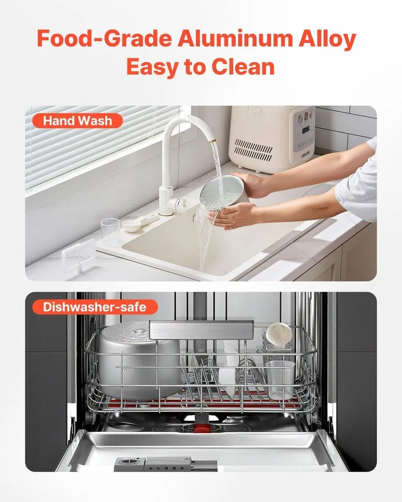 Machine à crème glacée avec compresseur 1 quart - Modèle INOX-V20 - 6