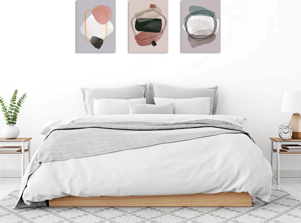 Wallity, UDC02- GWN1387, Bunt, Leinwandbilder, 30 x 40 cm, 60% Baumwolle / 40% Polyester