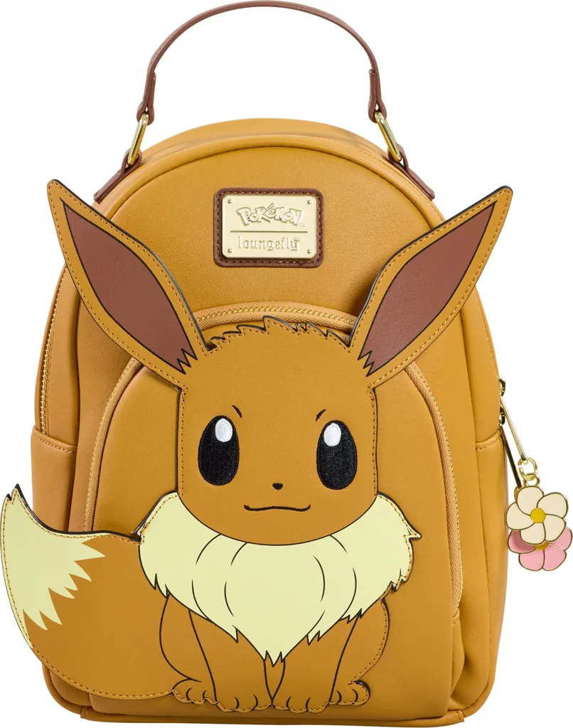 Sac à Dos Pokémon Eevee Loungefly pour Sorties et Conventions - 28cm