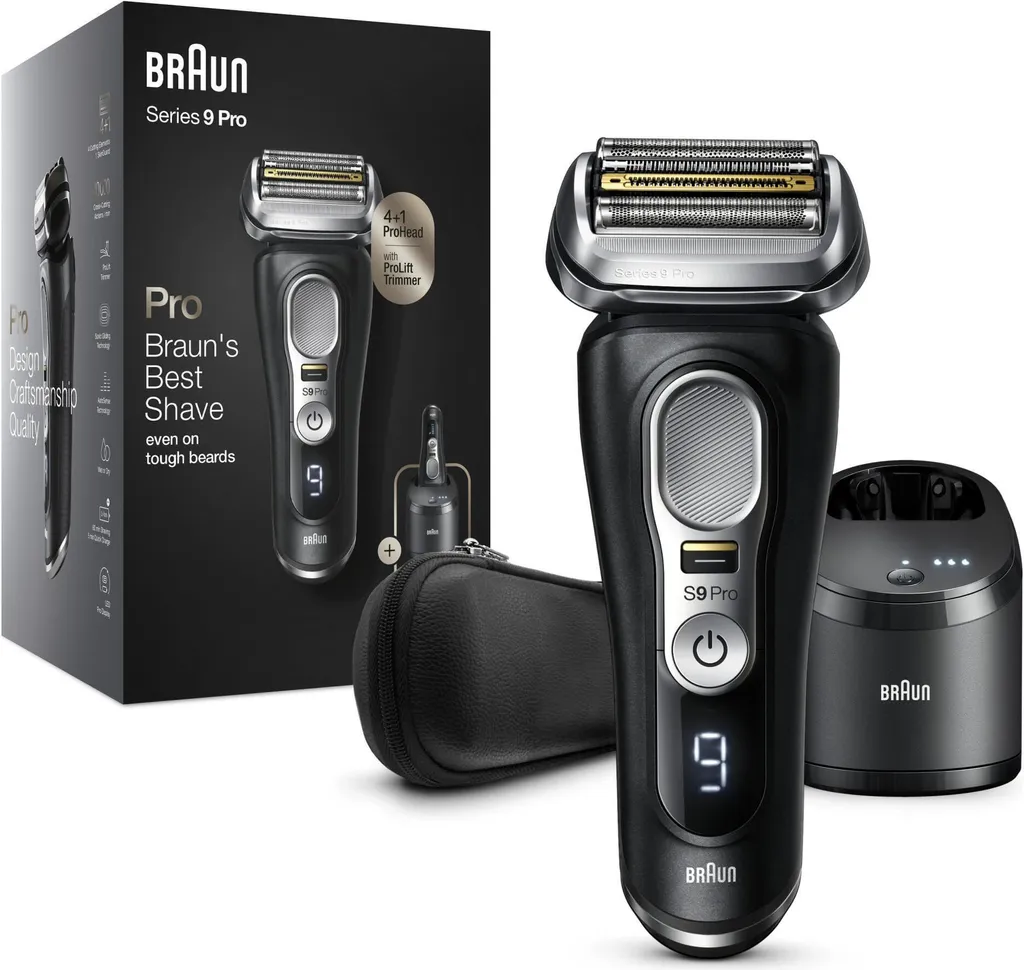 Rasoir Électrique à Grille Braun Series 9 9460cc Autonomie 60 min