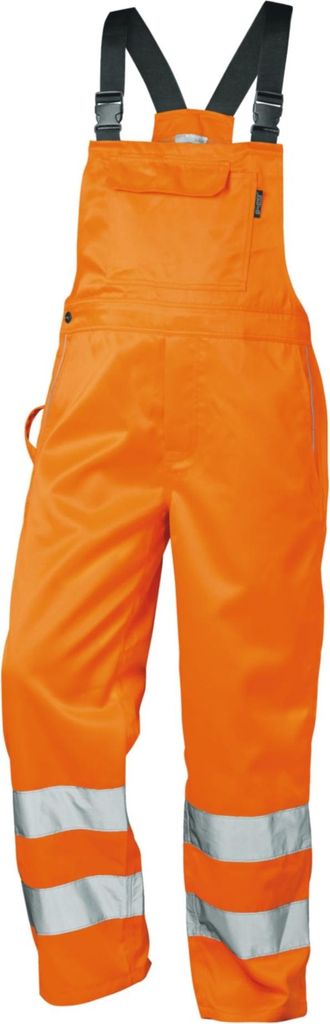 KURT Warnschutz-Latzhose, POLY/BW Größe 44