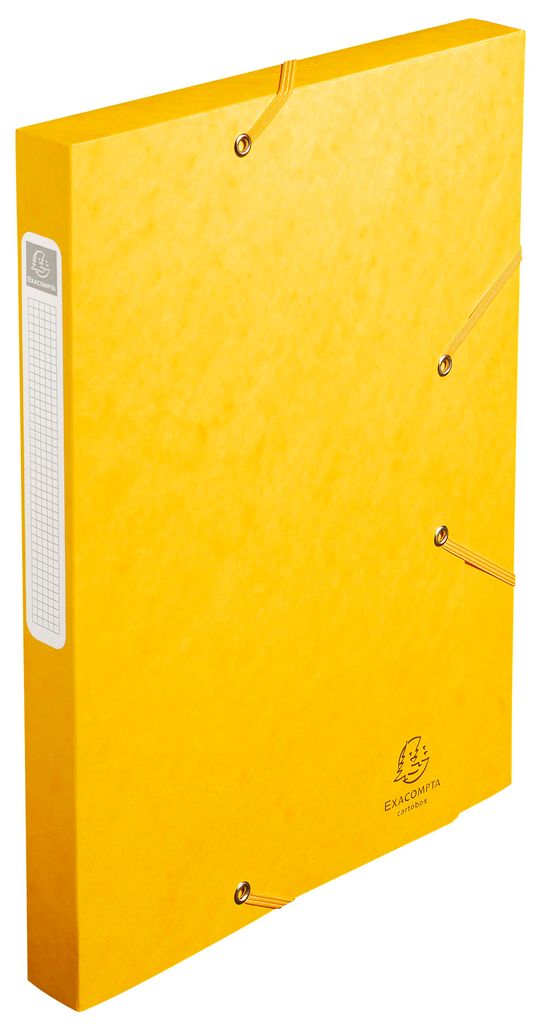 EXACOMPTA Sammelbox Cartobox DIN A4 25 mm gelb