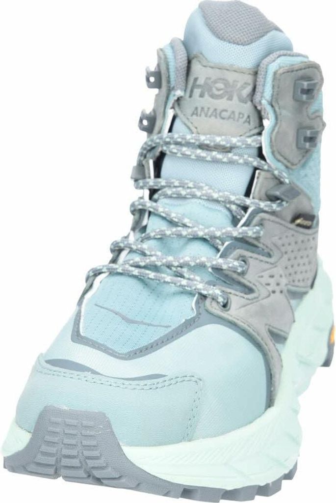 Hoka W ANACAPA MID GTX Damen Trekkingschuhe Outdoor Wanderschuhe wasserdicht 1119372 grün, Schuhgröße:38 EU