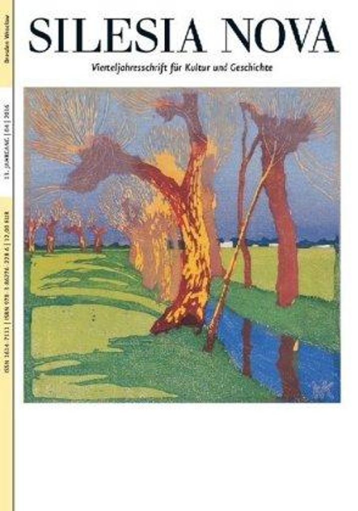 Silesia Nova. Zeitschrift für Kultur und Geschichte / Silesia Nova