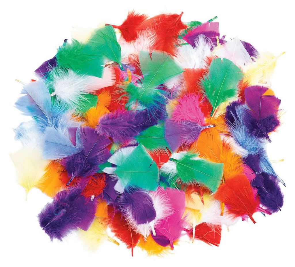 Colorations – Regenbogenfedern, 85 Gramm
