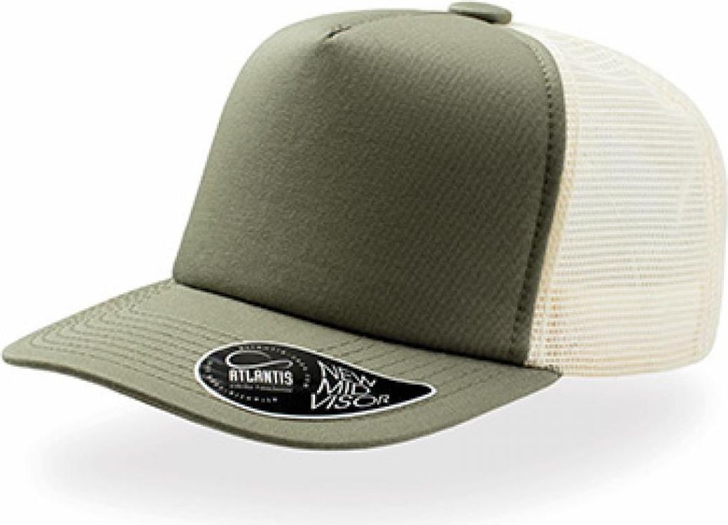 Atlantis Record | Record - Trucker Cap - Farbe: Olive - Größe: One Size