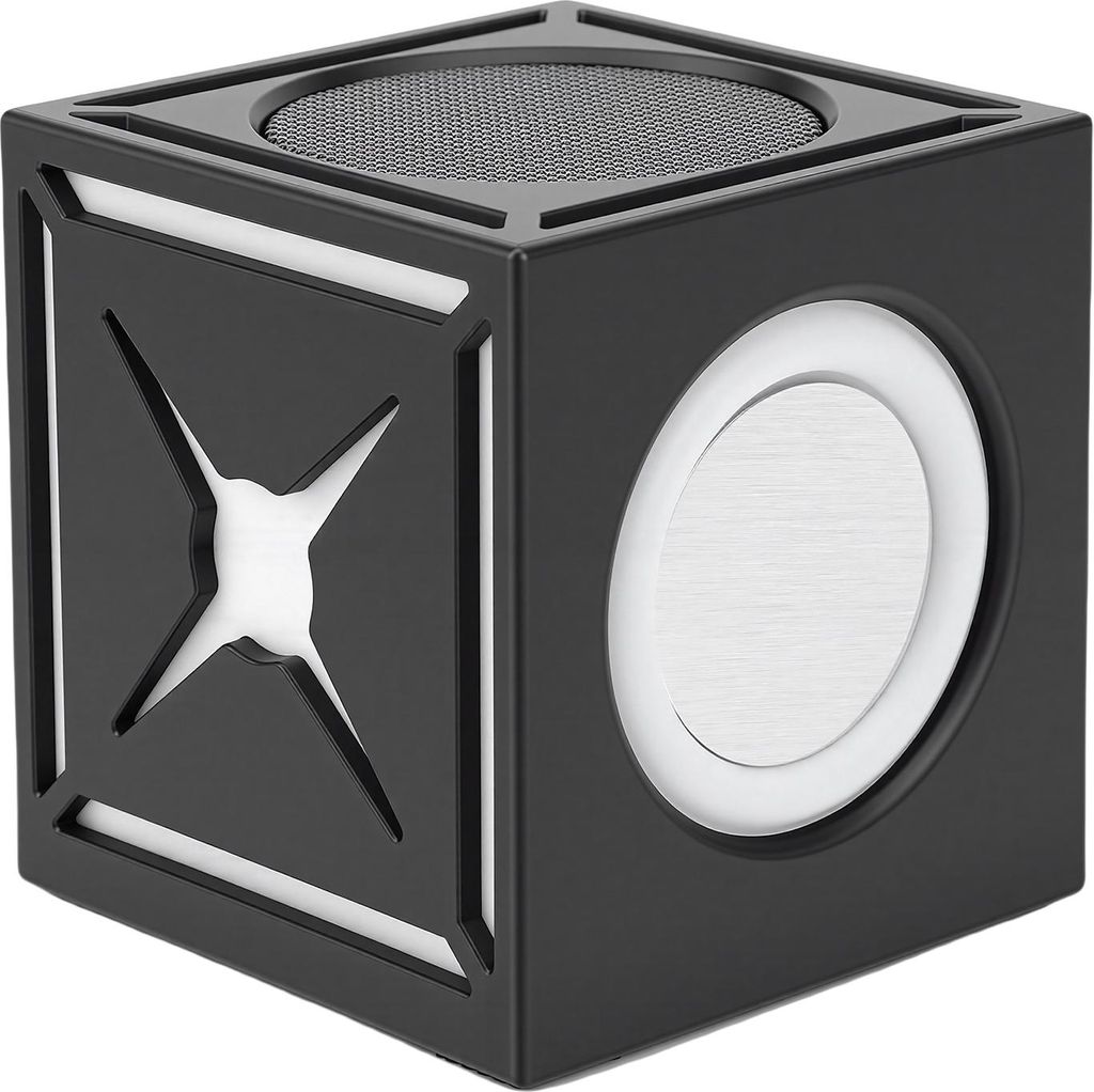 Miniatur-Bluetooth-Lautsprecher RGB-Beleuchtung Tragbarer kabelloser Lautsprecher für Smartphone, Laptop, Tablet, zu Hause, Party, Outdoor, Strand...