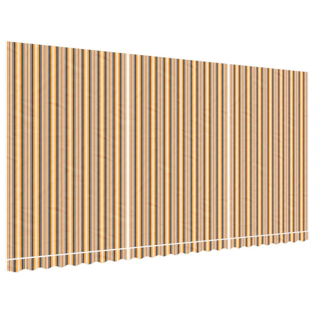 vidaXL Telo da sole a strisce multicolori 6x3 m Immagine del prodotto 